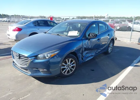 2018 Mazda Mazda3 Sport из США, поврежденный, VIN 3MZBN1U77JM181049